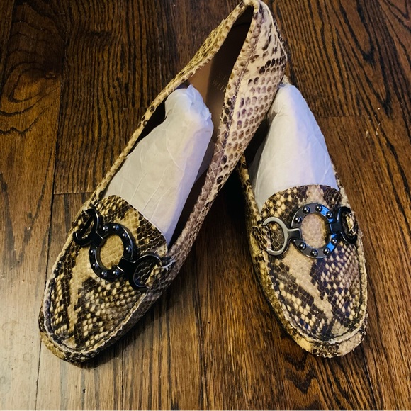 Stuart Weitzman Shoes - Stuart Weitzman Python Loafers